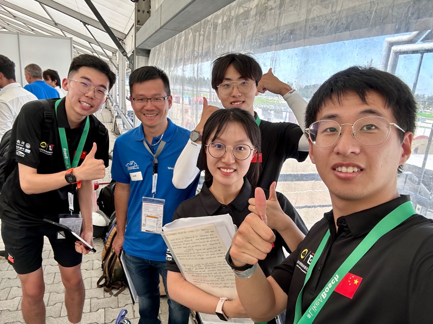 with Formula Students