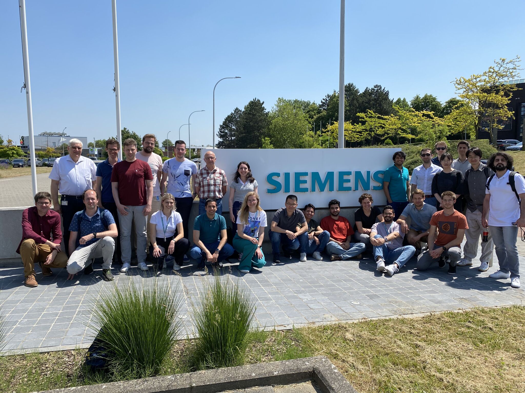 KU Leuven Control Group Visits Siemens