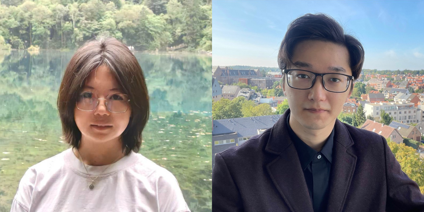Two visiting PhDs